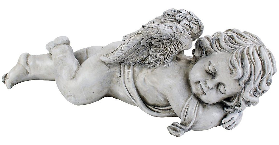 matches21 HOME & HOBBY Dekofigur Grabschmuck Engel Figur schlafend Grabenge günstig online kaufen