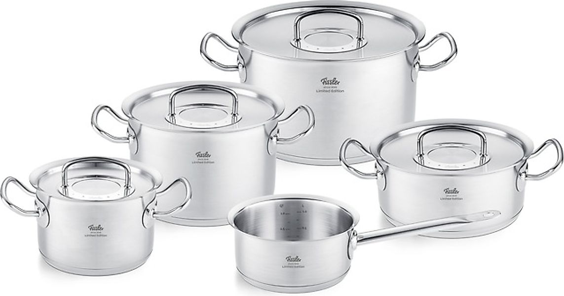 Fissler Topf-Set »Original-Profi Collection® Retro«, Edelstahl 18/10, (Set, günstig online kaufen