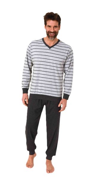 Normann Pyjama Normann Herren langarm Pyjama günstig online kaufen