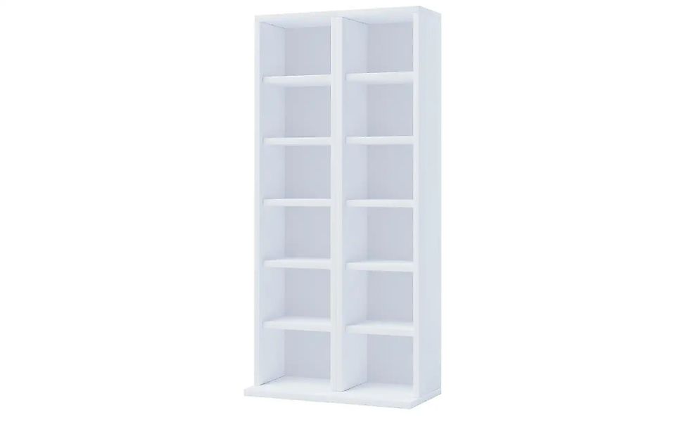 Standregal 2er-Set  Milano ¦ weiß ¦ Maße (cm): B: 42 H: 91,8 Regale > Stand günstig online kaufen