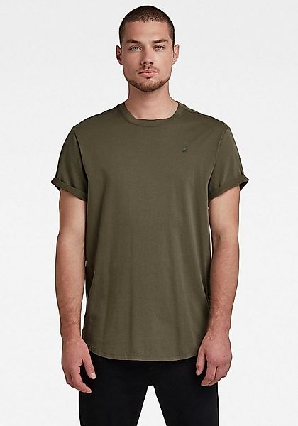 G-STAR Kurzarmshirt Lash Rundhals, Logoapplikation günstig online kaufen