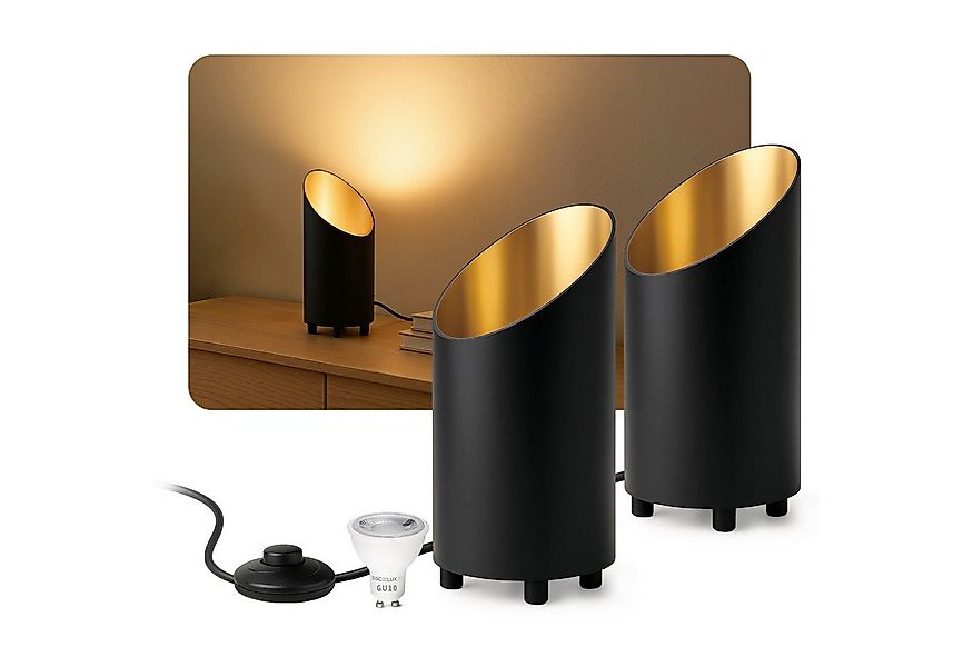 SSC-LUXon LED Spiegelleuchte Bodenlampe AUREVA Uplight mit LED GU10 fourSTE günstig online kaufen