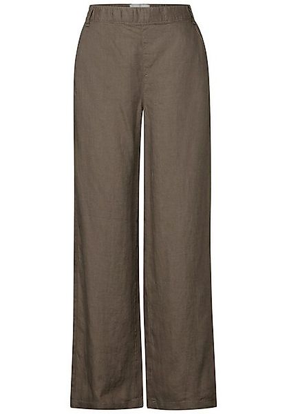 STREET ONE Leinenhose STREET ONE / Da.Casual-Hose / SOL_Wide Leg High Waist günstig online kaufen