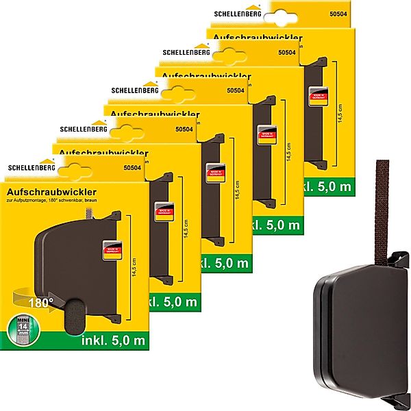 SCHELLENBERG Aufputz-Gurtwickler Aufschraubwickler für das Rollladensystem günstig online kaufen