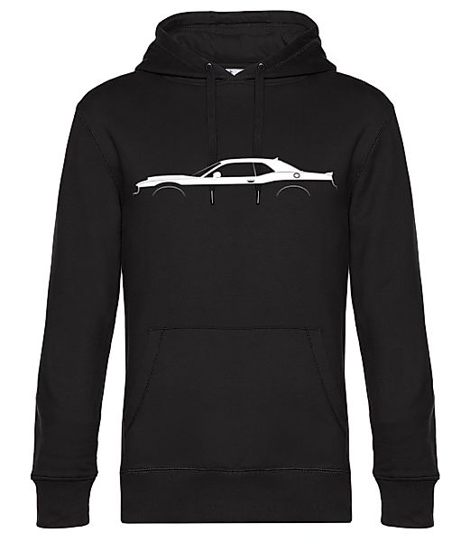 'Dodge Challenger SRT Demon' Silhouette · Unisex Premium Hoodie günstig online kaufen