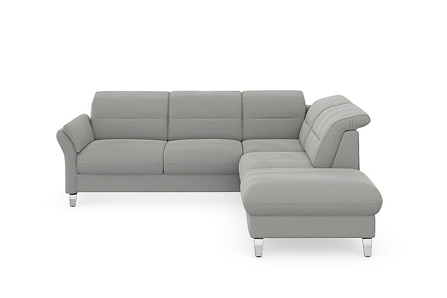 sit&more Ecksofa "Grenoble L-Form mit Federkern" wahlweise mit Bettfunktion günstig online kaufen