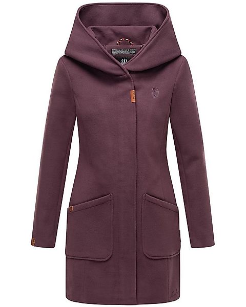 Marikoo Wintermantel Maikoo hochwertiger Mantel in Wollmantel-Optik mit gro günstig online kaufen