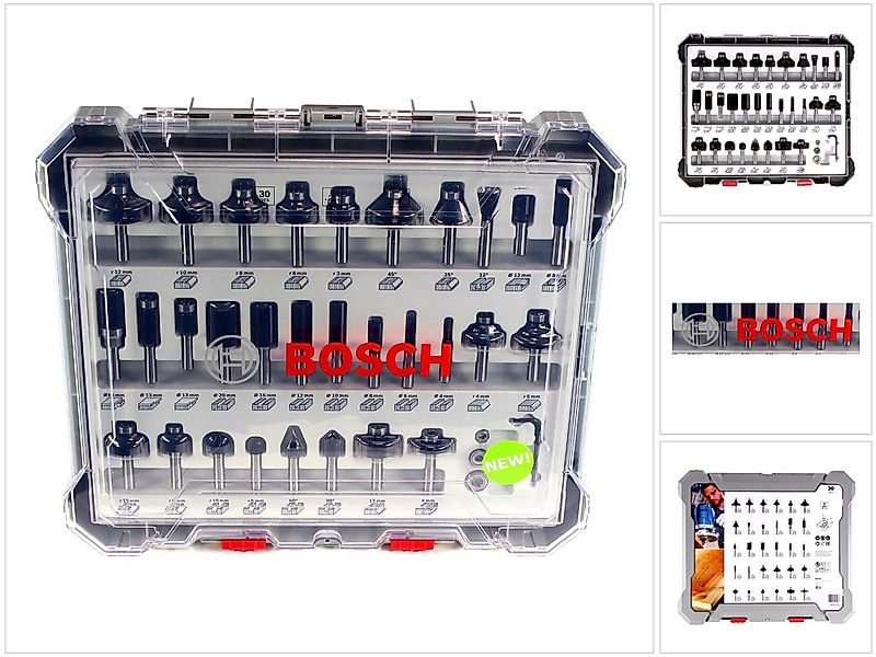 Bosch Professional Fräser-Set Mixed Fräser Set günstig online kaufen