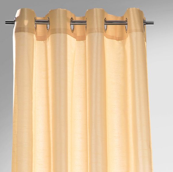 Weckbrodt Vorhang "Klara" Ösen 1 Stk. tlg. Wildseiten-Optik, halbtransparen günstig online kaufen