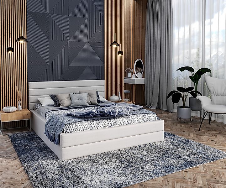 FDM Polsterbett Bettrahmen Bettgestell 90x200, 120x200, günstig online kaufen
