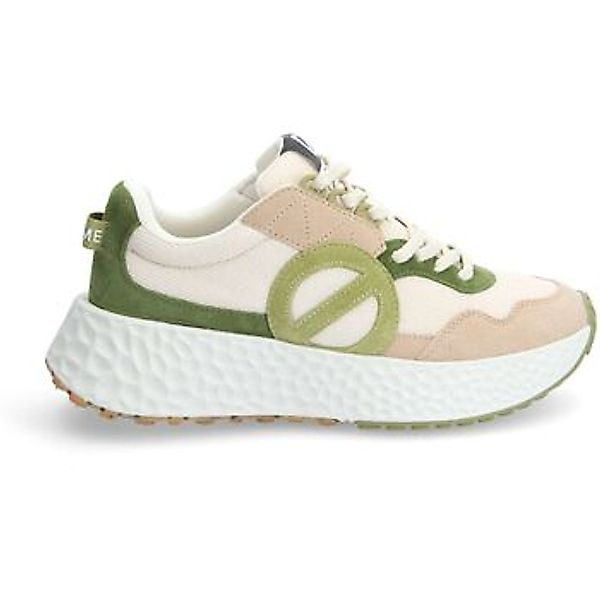 No Name  Sneaker CARTER JOGGER W - SUEDE/KNIT/SUED - BEIGE/BLANC CASSE/VERT günstig online kaufen