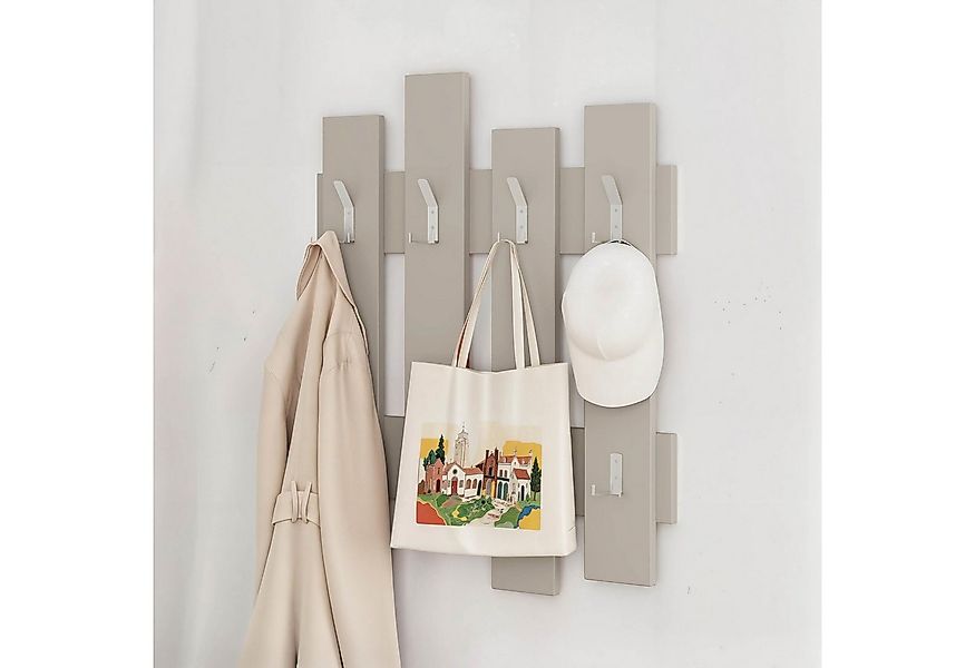 Decortie Wandgarderobe Wave, Aufhänger/ Hänger, 64 x 4 x 81 cm günstig online kaufen