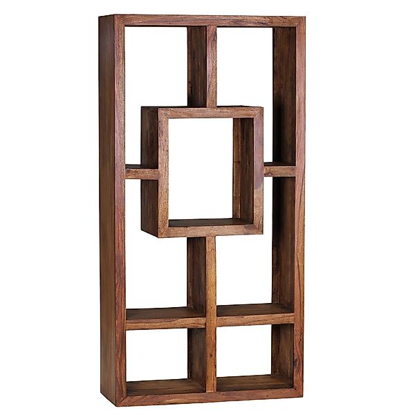 FINEBUY Bücherregal FB37152, Massivholz 180x90x35 cm günstig online kaufen