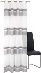 decolife Gardine "Vilmar" Ösen 1 Stk. tlg. mit schmalen und breiten Streife günstig online kaufen