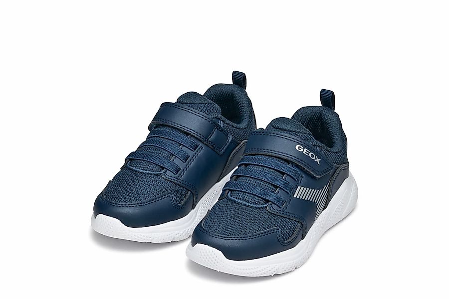 Geox Sneaker "J SPRINTYE BOY", Freizeitschuh, Klettschuh mit elastischen Sc günstig online kaufen