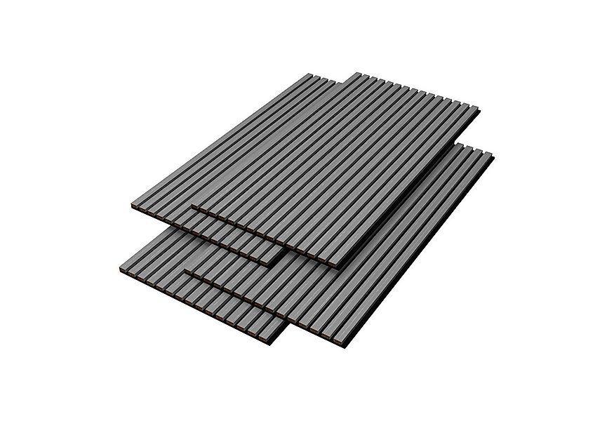 neu.holz 3D Wandpaneel, (Set, 4-tlg) »Vang« Akustik Wandpaneel im 4er Set E günstig online kaufen