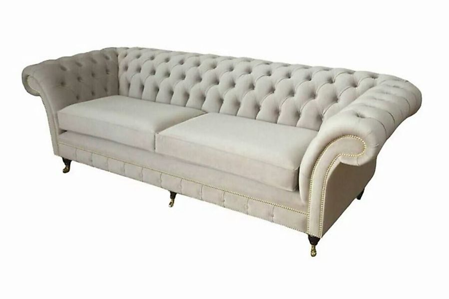JVmoebel Chesterfield-Sofa, Sofa 4 Sitzer Chesterfield Klassisch Design Woh günstig online kaufen