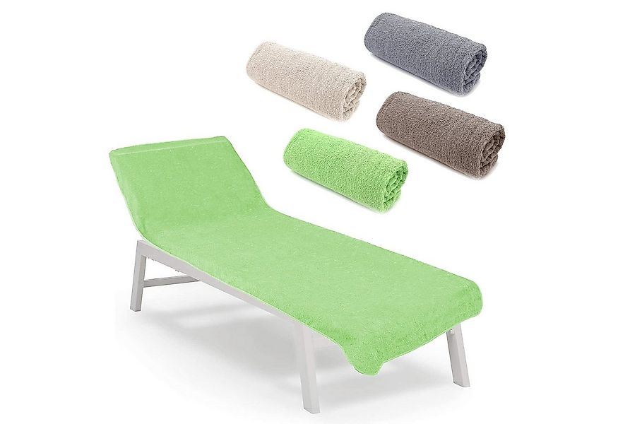 heimtexland Liegenauflage Liegestuhl Schonbezug Frottee Liegestuhlauflage, günstig online kaufen