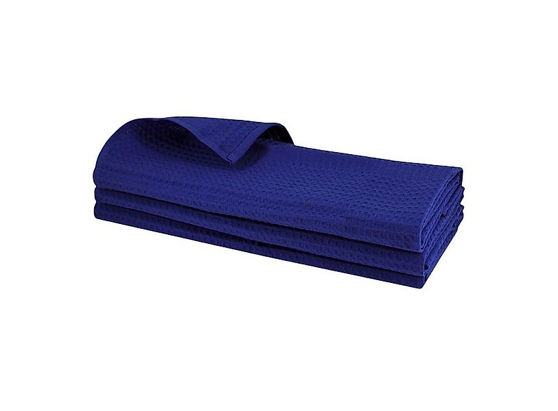 Engelland Geschirrtuch Poliertuch, (Vorteils-Set, 3-tlg., Waffel-Pique), 10 günstig online kaufen