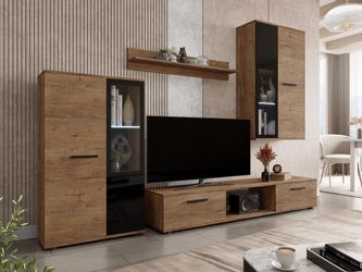 MIRJAN24 Wohnwand Salsa, (4er-Set, Hängevitrine, Wandregal, günstig online kaufen