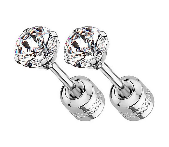 Taffstyle Paar Ohrstecker Ohrringe Chirurgenstahl Ohrstecker Gesundheitsste günstig online kaufen