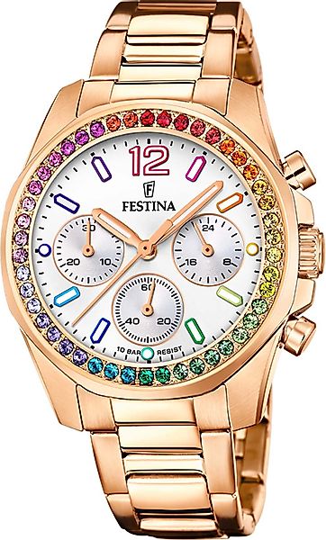 Festina Chronograph Boyfriend Collection F20639/2, Armbanduhr, günstig online kaufen