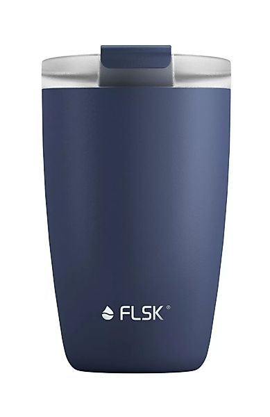 FLSK CUP Coffee to go-Becher Midnight Blau Isolierbecher 350 ml günstig online kaufen