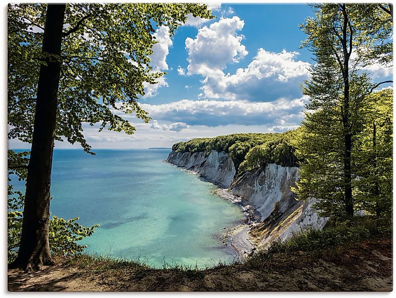 Artland Wandbild "Ostseeküste auf der Insel Rügen.", Küste, (1 St.), als Le günstig online kaufen