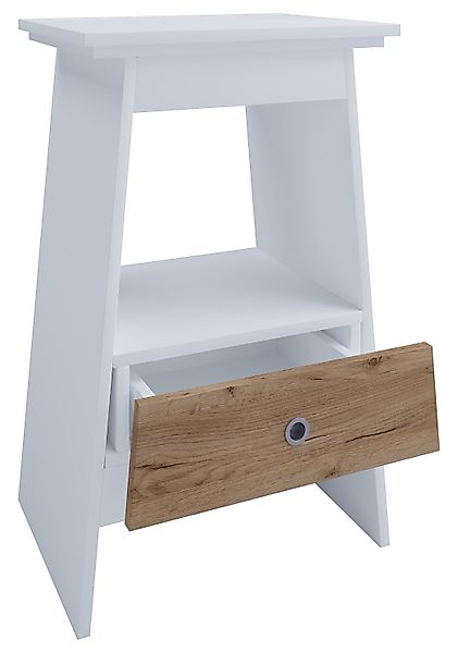 VCM Nachttisch Holz Beistelltisch Nachttisch Schublade günstig online kaufen