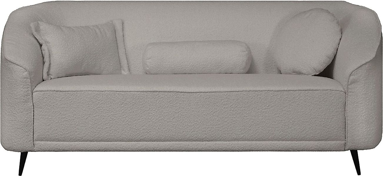 Home affaire 3-Sitzer "Ashly" in 3 Bezugsvarianten, Bouclé, Samtoptik und S günstig online kaufen