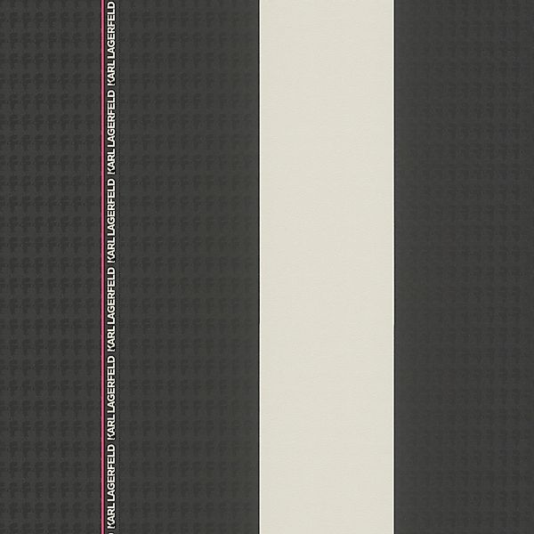 PROFHOME 378482-GU Grafik Tapete Streifen glänzend Schwarz Weiß Lila 0,53 m günstig online kaufen