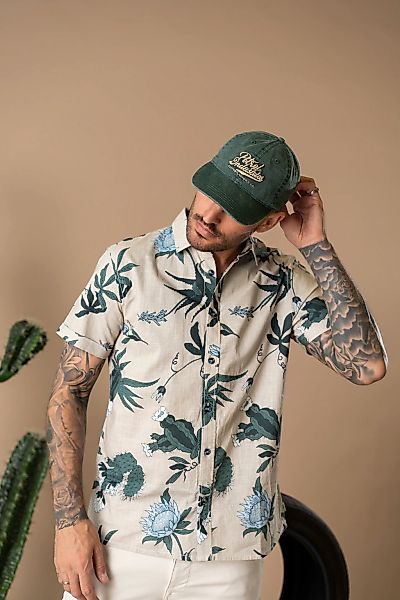 Petrol Industries Kurzarmhemd "Men Shirt Short Sleeve AOP" mit All-Over Pri günstig online kaufen