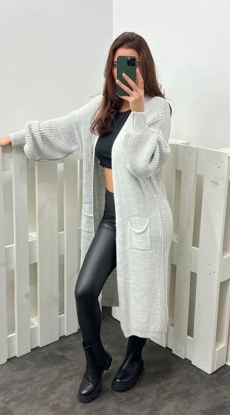 HELLO MISS Longstrickjacke Modisch Maxi Strickjacke günstig online kaufen