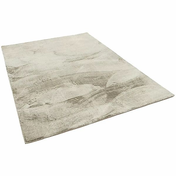 Pergamon Luxus Super Soft Fellteppich Plush Grün Meliert 160x230cm günstig online kaufen
