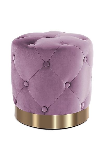 Qiyano Hocker Sitzhocker Menami Lila - günstig online kaufen