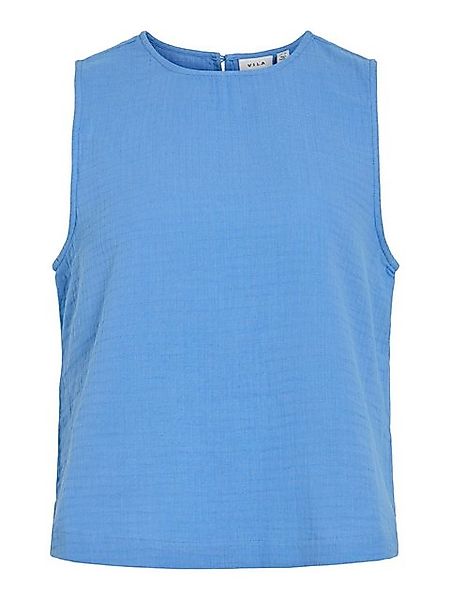 Vila Blusenshirt Ärmelloses Design mit strukturierter Oberfläche VILANIA O- günstig online kaufen
