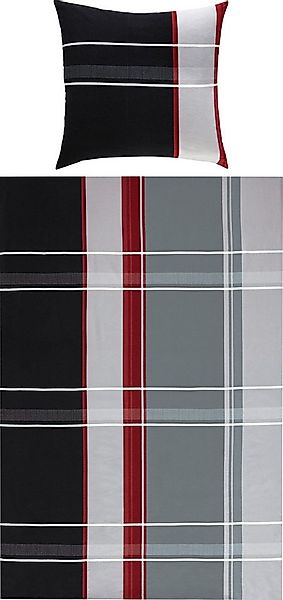Erwin Müller Bettwäsche Bettwäsche, Biber, Streifen günstig online kaufen
