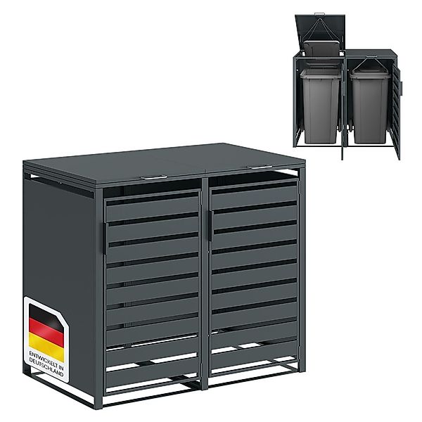 STEELSØN Mülltonnenbox Kestra 240L, Mülltonnencontainer für günstig online kaufen