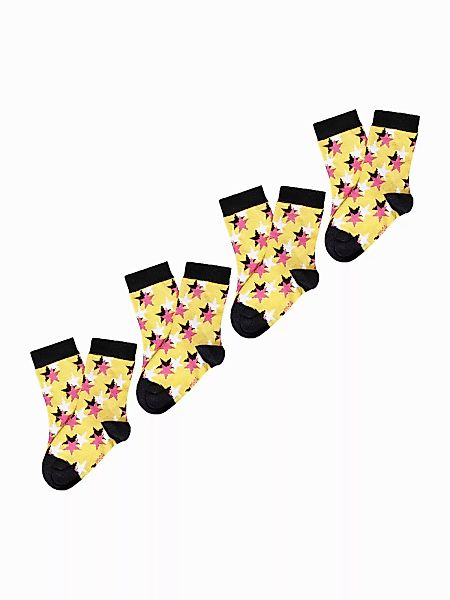 UnaBux Freizeitsocken Prints (4-Paar) Motive Bunt günstig online kaufen