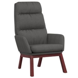 vidaXL Sessel Relaxsessel Dunkelgrau Stoff (1-St) günstig online kaufen