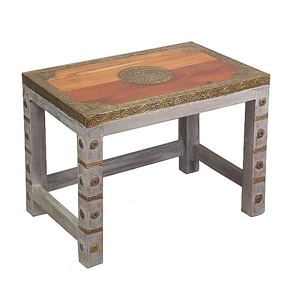 Oriental Galerie Beistelltisch Indischer Hocker mit günstig online kaufen