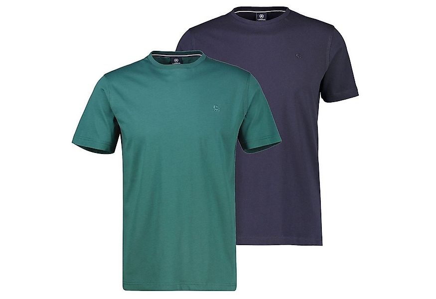 LERROS T-Shirt Basic in hochwertiger Qualität mit Logo Stickerei günstig online kaufen