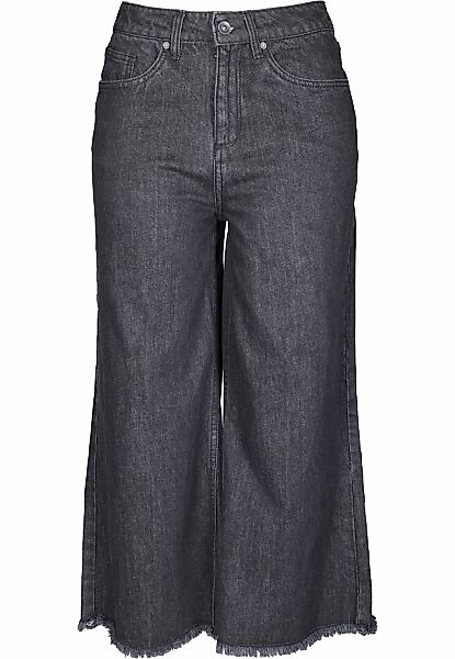 URBAN CLASSICS Stoffhose "Urban Classics Damen Ladies Denim Culotte" günstig online kaufen