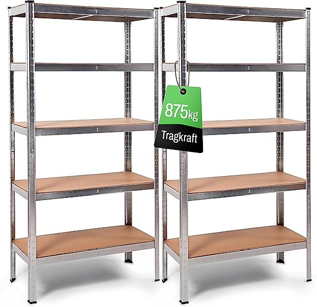 ONDIS24 Schwerlastregal Metallregal Thomas, Lagerregal 90 günstig online kaufen