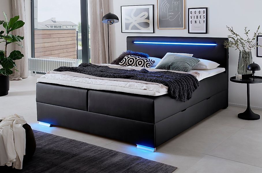 meise.möbel Boxspringbett Las Vegas, Füße und günstig online kaufen