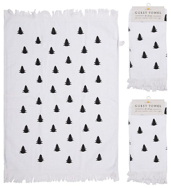 Clayre & Eef Geschirrtuch Black & günstig online kaufen