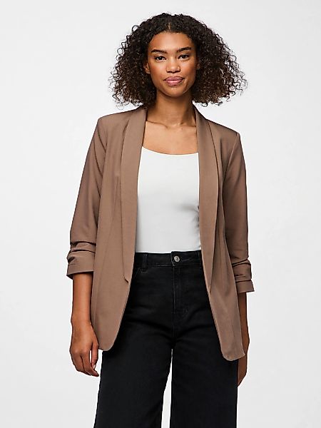 pieces Blusenblazer "PCBOSELLA 3/4 BLAZER NOOS" Materialmix, regular fit günstig online kaufen