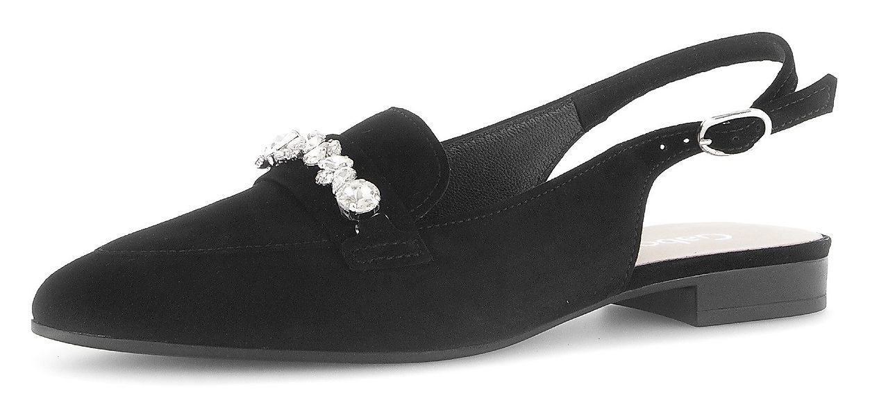 Gabor Ballerina, Blockabsatz, Schlupfschuh, Businesschuh mit Best Fitting-A günstig online kaufen