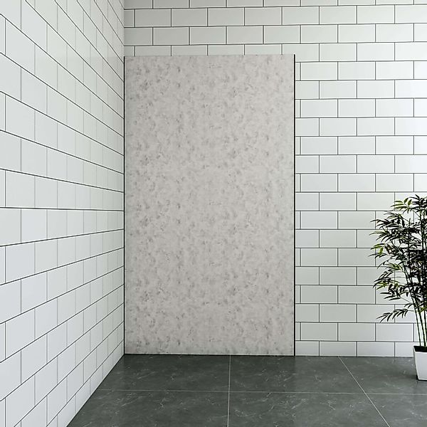 Duschparadies Duschwand 3mm Duschrückwand PE-Aluminium Verbundplatten günstig online kaufen
