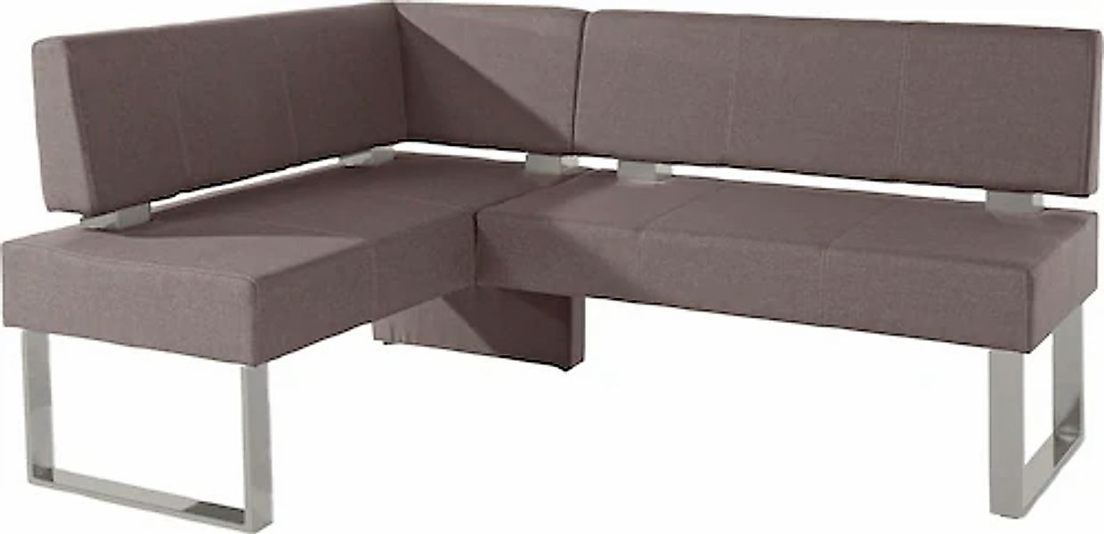 Home affaire Eckbank "Rab" in 2 Breiten (180 oder 200 cm), Bezug in verschi günstig online kaufen